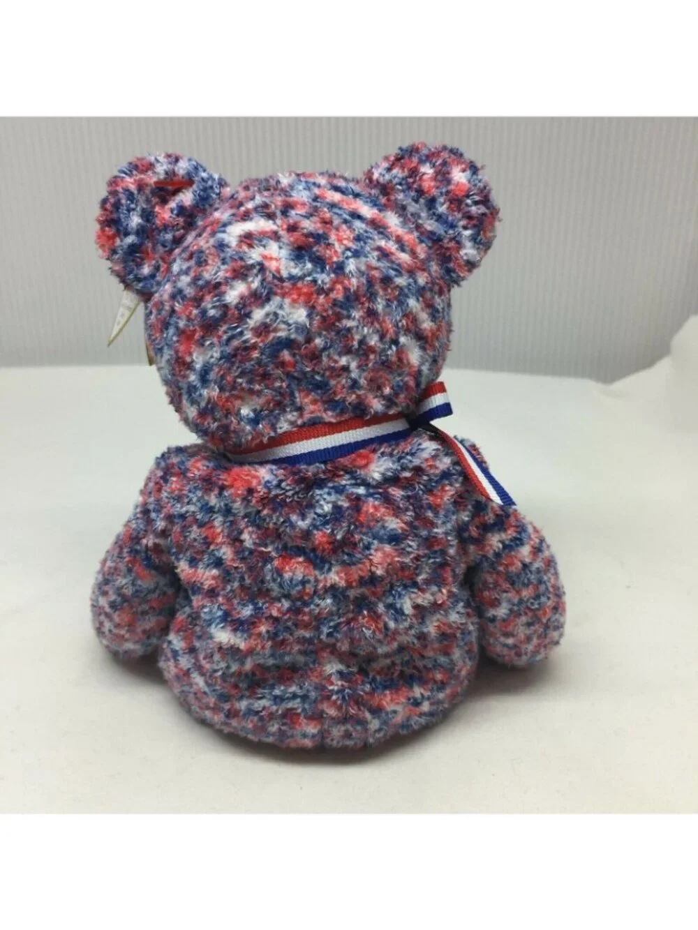 Ty Beanie Baby USA Bear Original Plush Stuffed Animal Retired W Tag July 4 2000